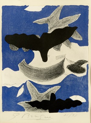 Lot 32 - Georges Braque (1882-1963) Birds I, 1955 21/75,...