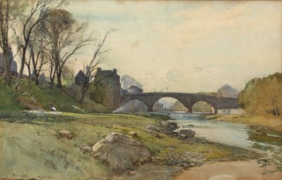 Lot 106 - Tom Scott (1859-1957) 'Brig 'o' Blair,...