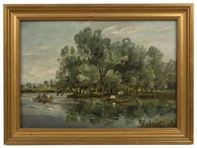 Lot 286 - Thomas Churchyard (1798-1865) 'River in...