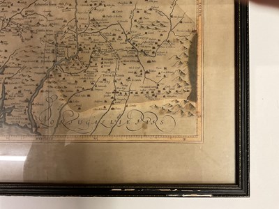 Lot 398 - Two maps and a print to include Willem Jansz Blaeu, 'Orcadum et Schetlandiae'