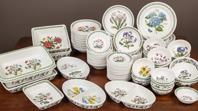 Lot 58 - A collection of Portmeirion dinner wares