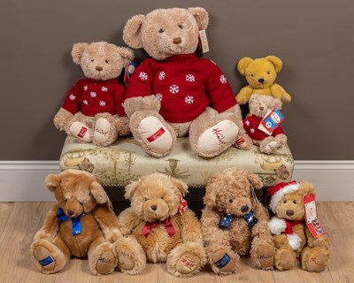 Lot 159 - A collection of Hamleys teddy bears