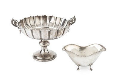 Lot 772 - A late Victorian silver pedestal bowl, of...