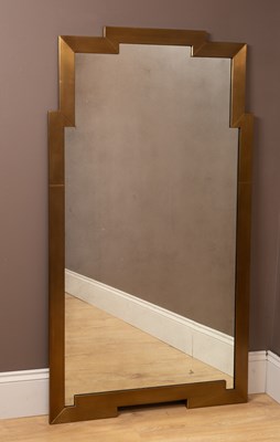 Lot 485 - A modern hanging wall mirror