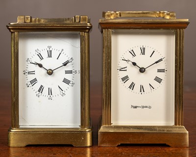 Lot 498 - Two carriage timepieces or clocks