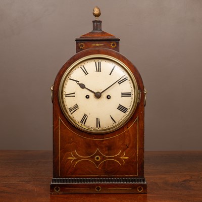 Lot 499 - An early 19th century mahogany table clock