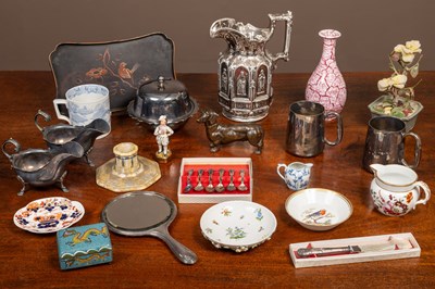 Lot 503 - A collection of various ceramics and metalware