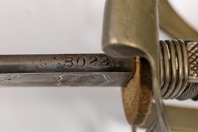 Lot 509 - An Oxfordshire and Buckinghamshire Regiment Light Infantry Officer's dress sword