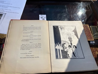 Lot 732 - Wilde, Oscar; Beardsley, Aubrey, Illustrator. '...