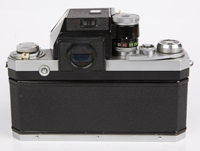 Lot 303 - A Nikon F Camera serial number 6887880 with a...