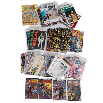 Lot 105 - A collection of comic books