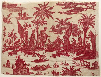 Lot 36 - A late 18th century French Toile de Jouy...