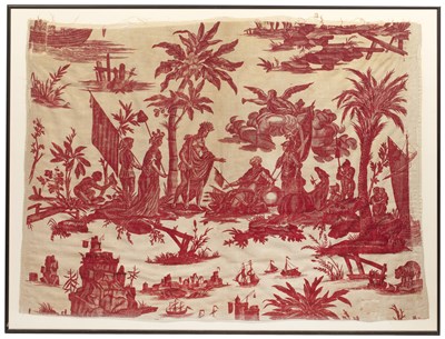 Lot 36 - A late 18th century French Toile de Jouy...