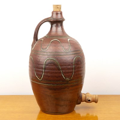 Lot 392 - Winchcombe Pottery studio pottery cider flagon,...