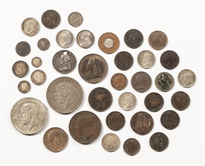 Lot 257 - Four mixed GB coins Two 1935 Crown Charles II...