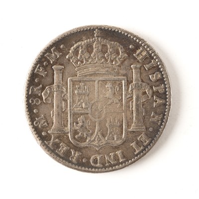 Lot 255 - Mexican coin 1797, 8 Reales, VF