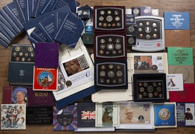 Lot 247 - Large lot of base metal proof sets to include...