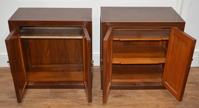 Lot 51 - Two similar contemporary cupboards Chinese,...