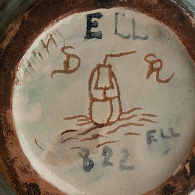 Lot 318 - ELL for Della Robbia Pottery ceramic vase,...