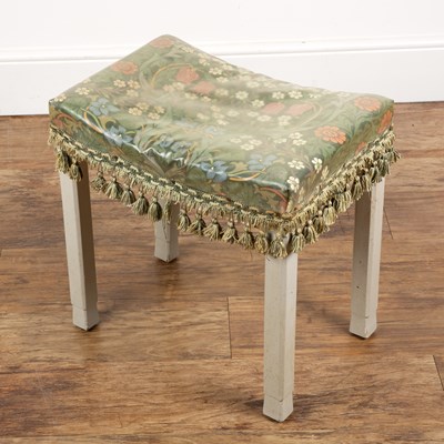 Lot 68 - George VI Coronation stool 1937, obscured...