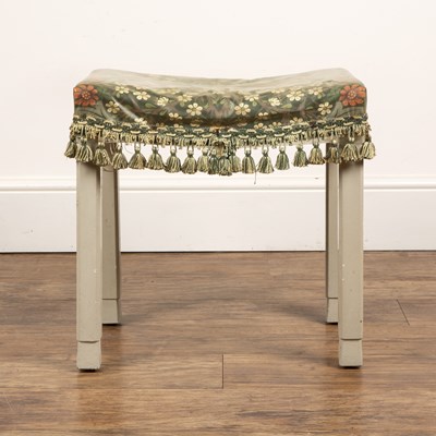 Lot 68 - George VI Coronation stool 1937, obscured...