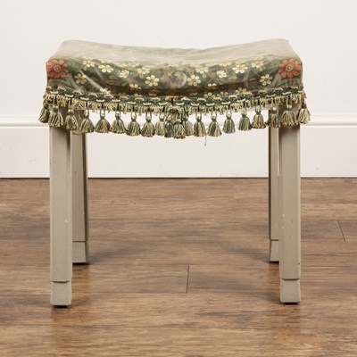 Lot 68 - George VI Coronation stool 1937, obscured...