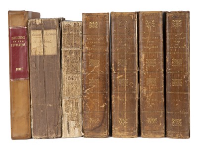 Lot 601 - Burke (Edmund). Reflections on the Revolution...