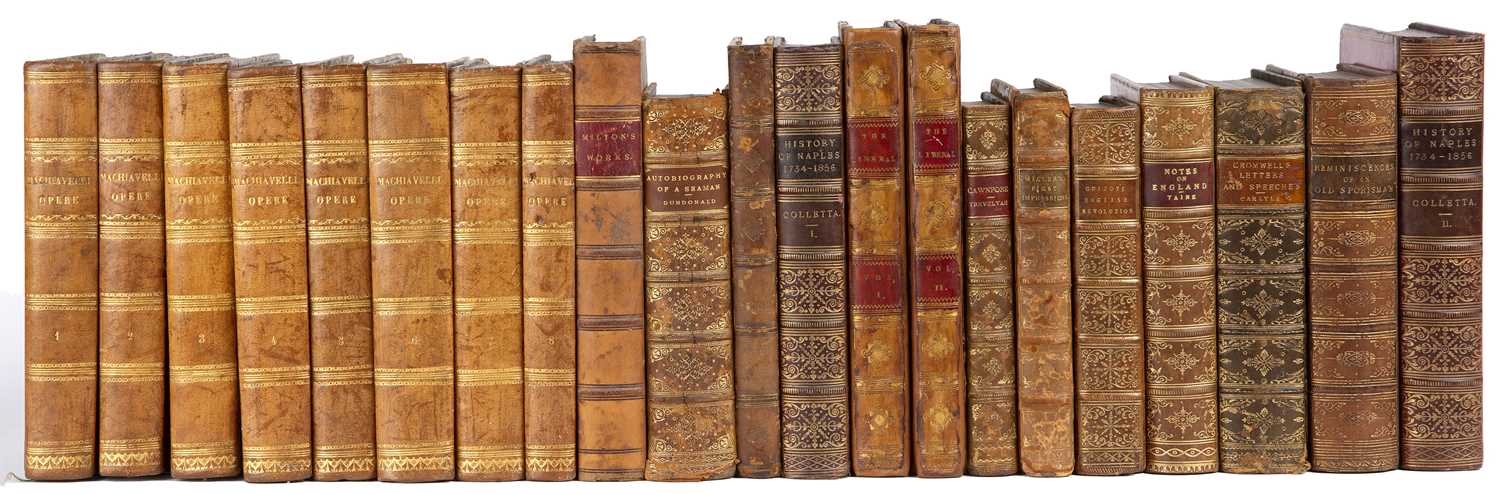 Lot 604 - Machiavelli (Niccolo) Opere di... 8 vols in...