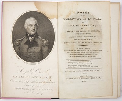 Lot 640 - Anon. 'The History of Don Francisco de Miranda'...