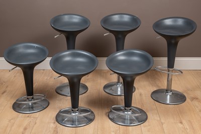 Lot 209 - A set of six 'Bombo' stools designed by Stefano Giovannoni Magis