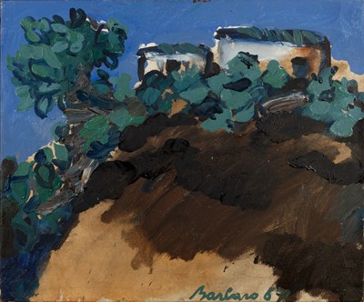 Lot 374 - Saverio Barbaro (1924-2020) Fig Trees and...