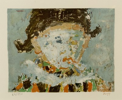 Lot 31 - Jean Poughny (1892-1956) Harlequin 69/150,...