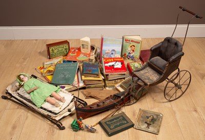 Lot 135 - A collection of children's books and toys