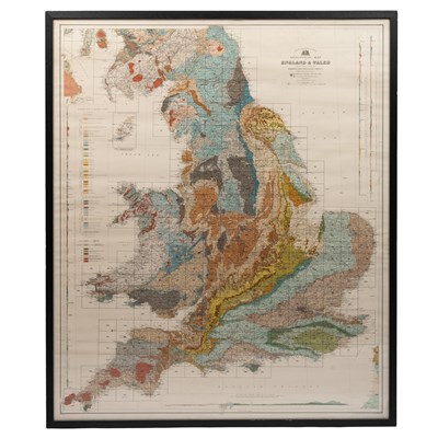 Lot 31 - Geikie, Archibald 'Geological Map of England...