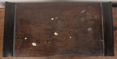 Lot 71 - Inlaid table cabinet Japanese, the cabinet...