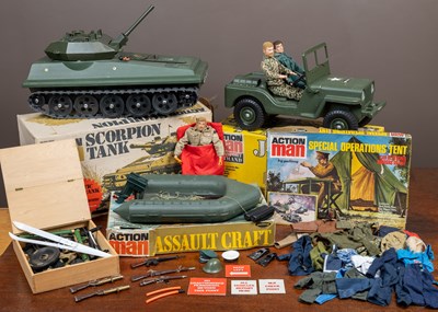 Lot 134 - A collection of Action Man figurines