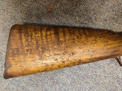 Lot 18 - A Martini Henry Mark II Enfield rifle, 1873
