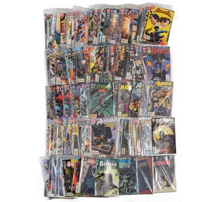 Lot 102 - A large collection of DC comics and graphic novels