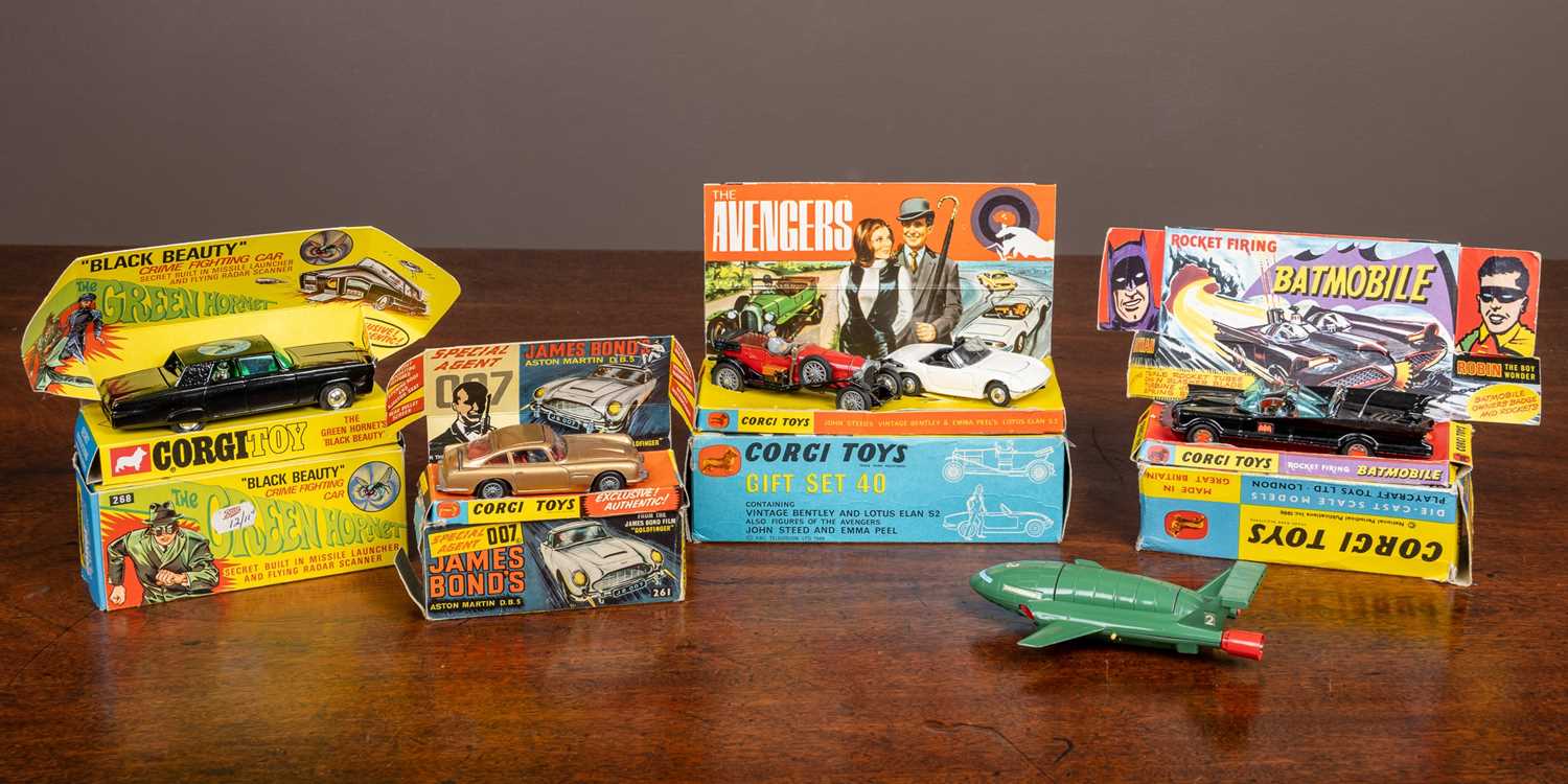 Lot 128 - Four themed Corgi toys vehicles