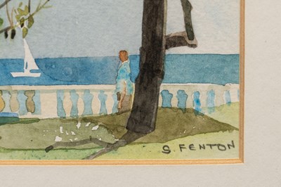 Lot 200 - Sam Fenton, two Mediterranean watercolours