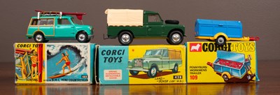 Lot 168 - Seven Corgi Toys die cast vehicles