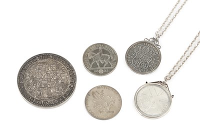 Lot 609 - A silver Spanish Armada 400th anniversary...