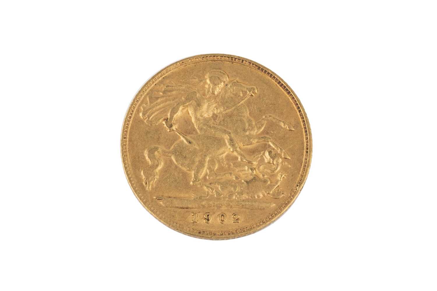 Lot 361 - An Edward VII Half sovereign, 1902