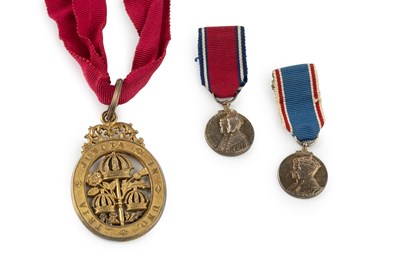 Lot 615 - A George V silver-gilt Most Honourable Order...