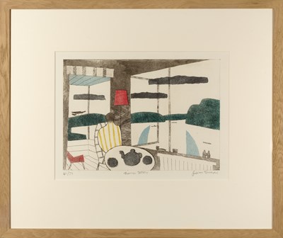 Lot 12 - Julian Trevelyan (1910-1988) Thames Ditton,...