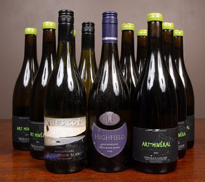 Lot 95 - Nine bottles of Art Mineral 2021 Pouilly-Loche Grand Vin De Bourgogne
