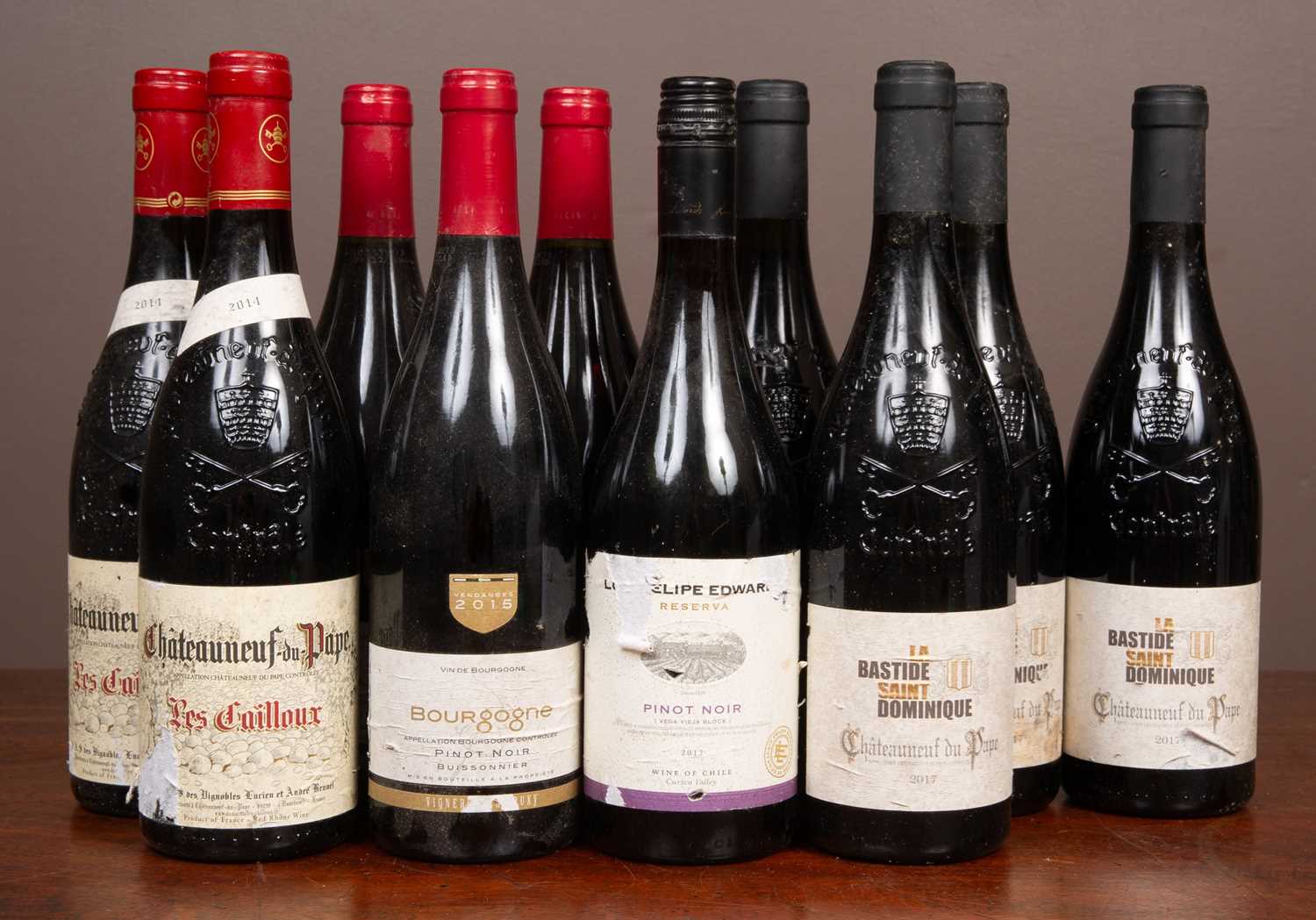 Lot 94 - Four bottles of La Bastide Saint Dominique Chateau Neuf Du Pape 2017