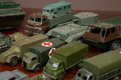 Lot 119 - A collection of die-cast military vehicles