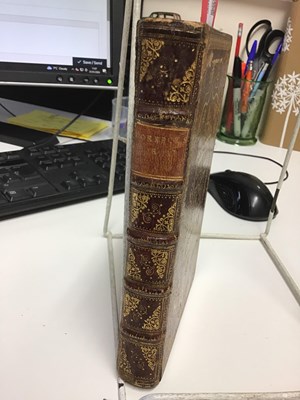 Lot 504 - Fine Early English binding c1700 Horneck...