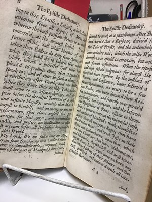 Lot 504 - Fine Early English binding c1700 Horneck...